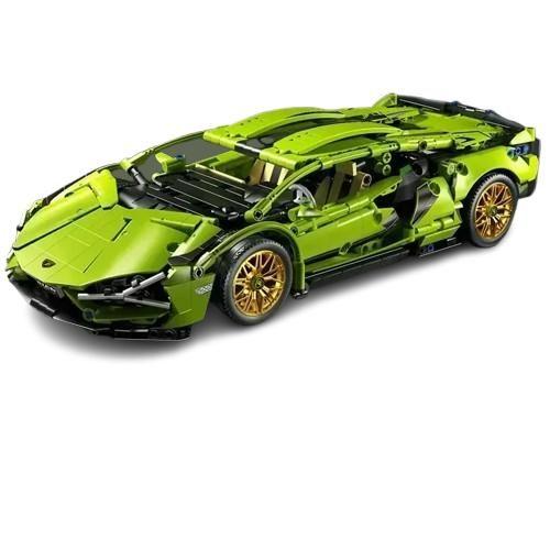 Imagem de Bloco de Construção Carro Grande Lamborghini, 1280 Peças