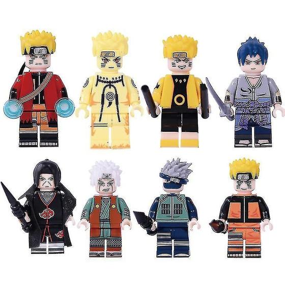 Imagem de Bloco de Construção Infantil Naruto Uzumaki - Minifigura