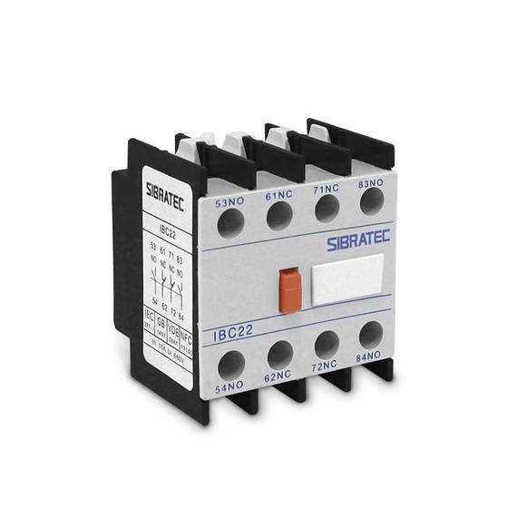 Imagem de Bloco de Contato Auxiliar Modelo IBC para Contator Linha IC e CJX2S-Z