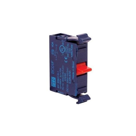 Imagem de Bloco de Contato Simples 1NF BC01F-CSW WEG 128911186
