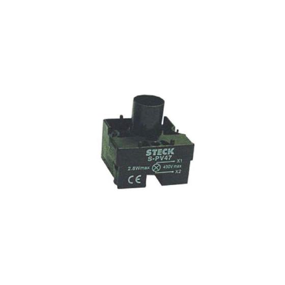 Imagem de Bloco De Contato Sinaleiro Duplo Slpl47 Steck