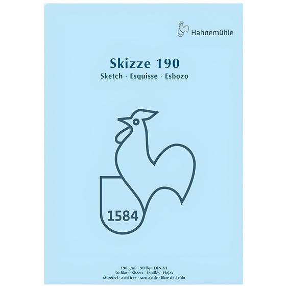 Imagem de Bloco de Desenho A3 Skizze Sketch Hahnemuhle 120g 50 Folhas