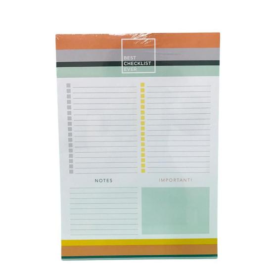 Imagem de Bloco de mesa Ótima A4 checklist allegro