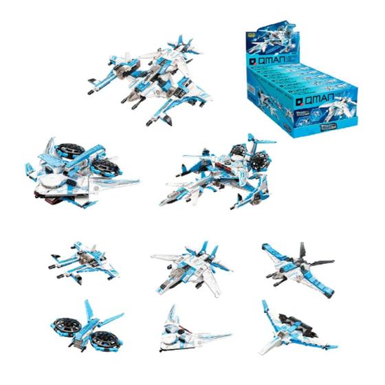 Imagem de Bloco de Montar Qman Set Trans Collector Espaço 6 em 1 