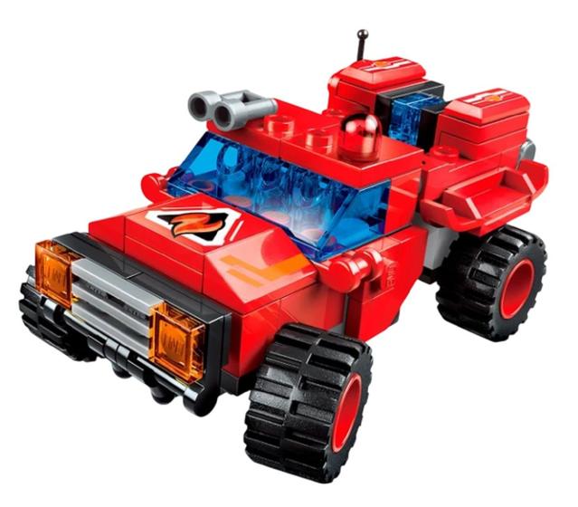 Imagem de Bloco de montar set trans collector bombeiros qman