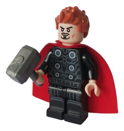 Imagem de Bloco De Montar Thor Colecionável Action Figure