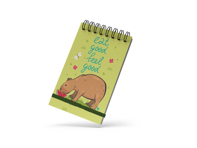 Imagem de Bloco de Notas 10x15cm - Capivara - Feel Good