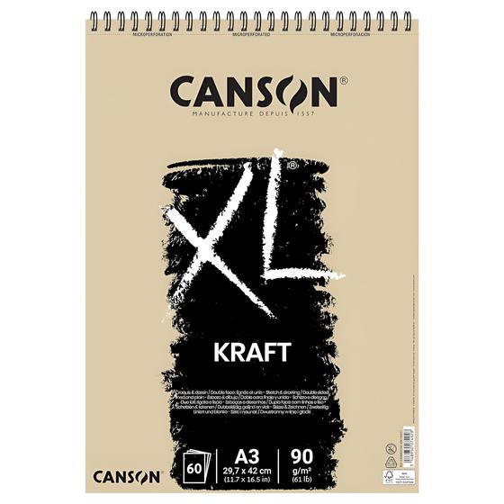 Imagem de Bloco de Papel Xl Kraft A3 Canson 150g 60 Folhas