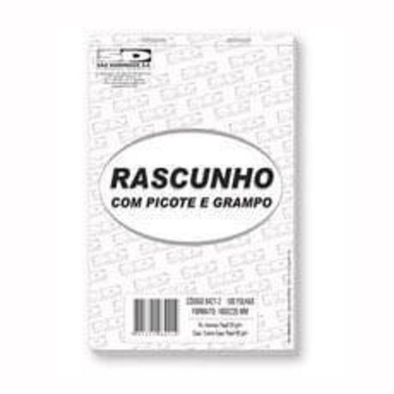 Imagem de Bloco De Rascunho Com Picote 100 Folhas São Domingos
