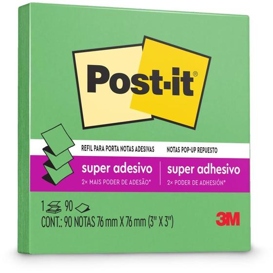 Imagem de Bloco de Recado POST-IT POP UP Refil R330 76X76 VDLM