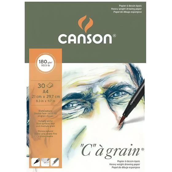 Imagem de Bloco Desenho C Á Grain A4 Canson 30 Folhas 