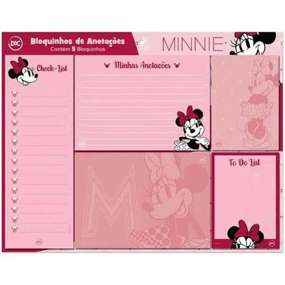 Imagem de Bloco Destacável - Minnie - Kit Com 5 Blocos Dac