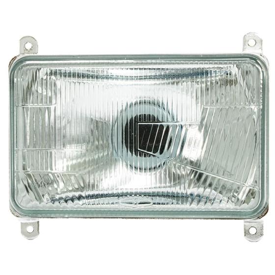 Imagem de Bloco Farol Trator 75 275 Advance Retangular 4 Parafusos Par - FORTLUZ - 005-S/L