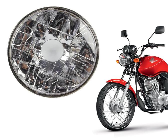 Imagem de Bloco Globo Do Farol Honda Cg Cargo Titan Fan 125 De 2000 Ate 2013