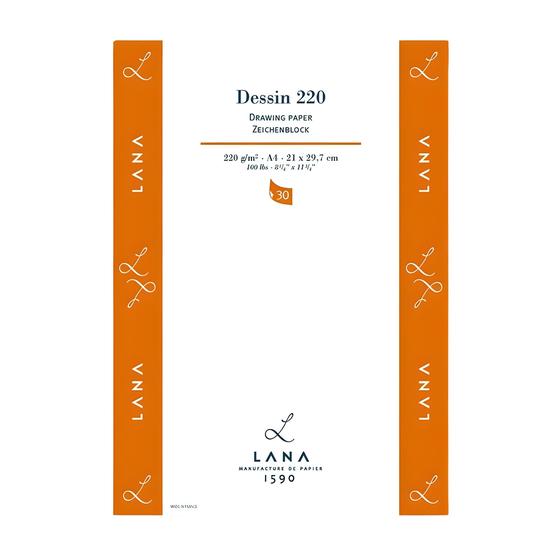 Imagem de Bloco Hahnemuhle Lana Drawing Paper Zeichenblock A4 30 Folhas