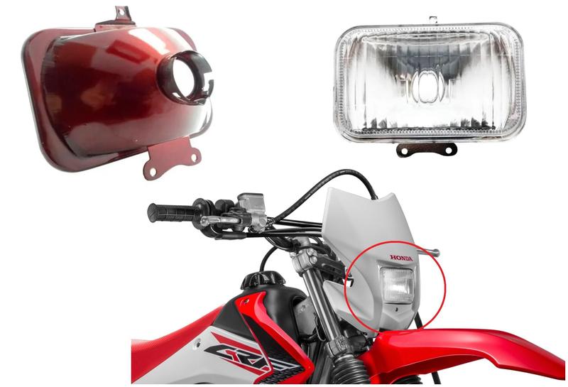 Imagem de Bloco Óptico Farol Honda Crf 230 2007 À 2015