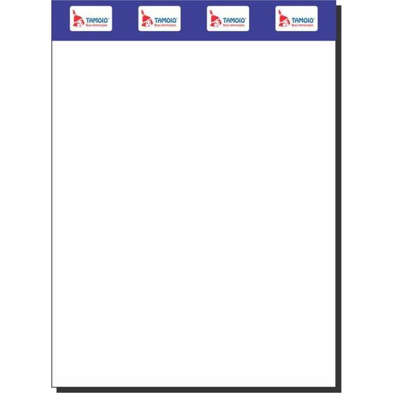 Imagem de Bloco para Rascunho com Picote sem Pauta 100X140MM 50 Folhas - Pacote com 20 Unidades