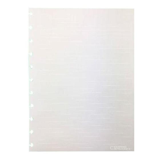 Imagem de Bloco refil grande pautado linha branca 120g com 30 folhas CIRG4012 Caderno Inteligente