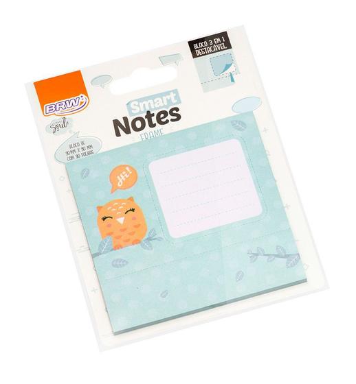 Imagem de Bloco Smart Notes Frame 3 em 1  90x90mm