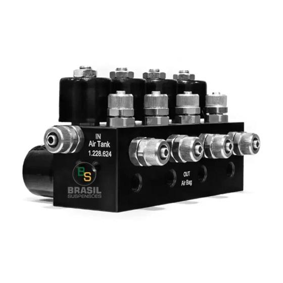 Imagem de Bloco Solenoide Suspensão A Ar 8mm Fusion até 2013