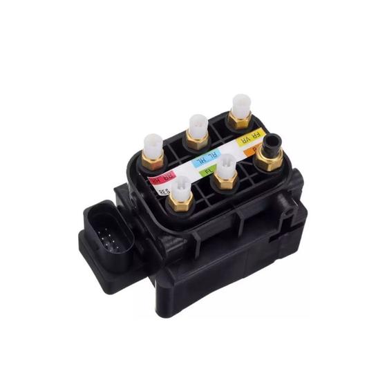 Imagem de Bloco Solenoide Válvula  Da Suspensão Ar Mercedes S500 S550 S400 S350 S63