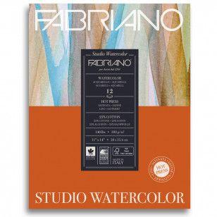 Imagem de Bloco Watercolor Fabriano Satinado 300g/m² 28X35,6cm 12Fls