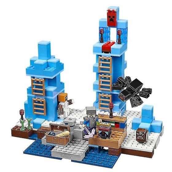 Imagem de Blocos de Construção de Gelo My World Action Fi