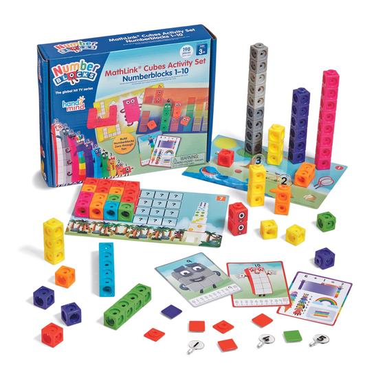 Imagem de Blocos de Construção Hand2Mind MathLink Cubes Numberblocks (1-10)