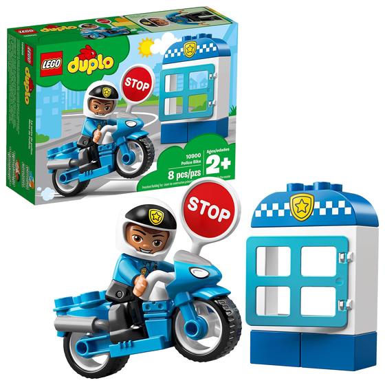 Imagem de Blocos de construção LEGO DUPLO Town Police Bike 10900 (8 peças)