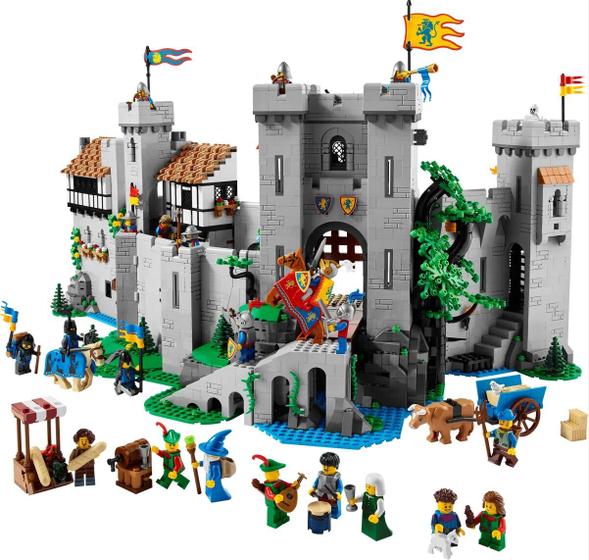 Imagem de Blocos de construção Lion Knights' Castle 10305 com 4514 peças