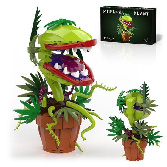 Imagem de Blocos de Construção Little Shop of Horrors - Audrey 2 e Planta Piranha