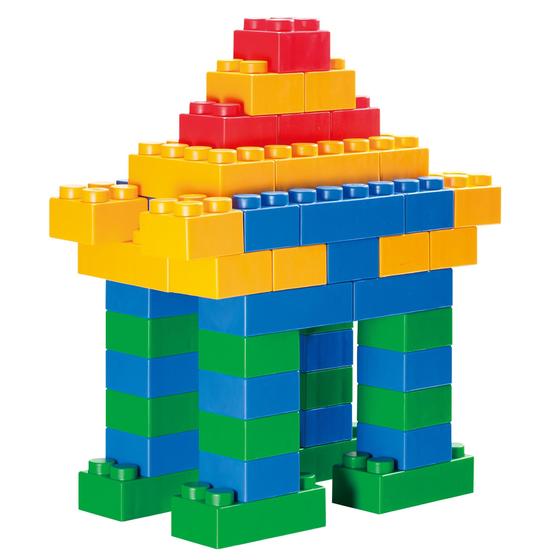 Imagem de Blocos de Construção UniPlay Plump Soft Jumbo - Conjunto com 120 Peças