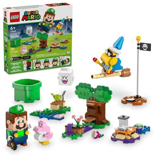 Imagem de Blocos de Montar -  Aventuras Interativas Com O Luigi LEGO DO BRASIL