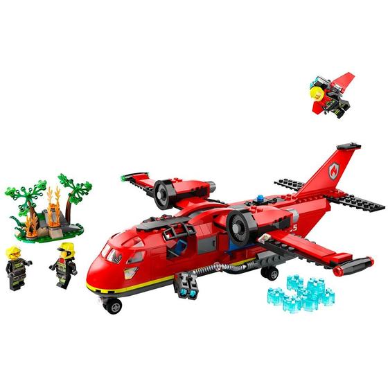 Imagem de Blocos de Montar - Avião dos Bombeiros - 478 peças - LEGO City