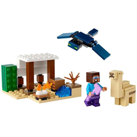 Imagem de Blocos de Montar - Expedição do Steve ao Deserto - 75 peças - LEGO Minecraft