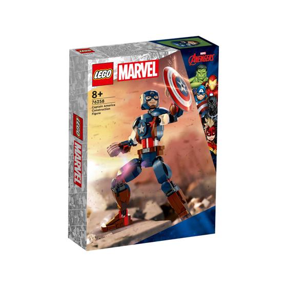 Imagem de Blocos de Montar - Figura do Capitao America LEGO DO BRASIL