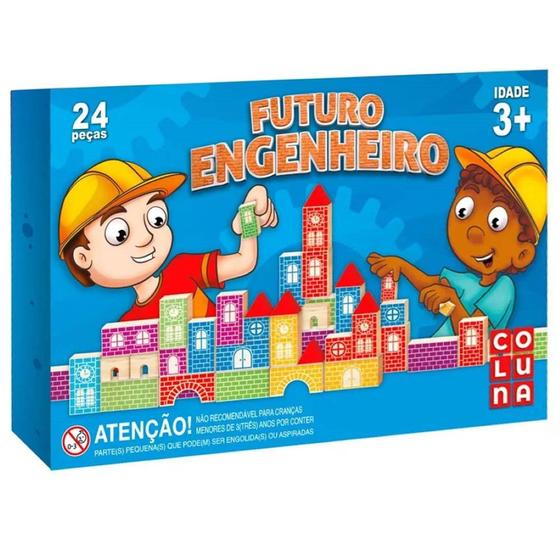 Imagem de Blocos de Montar Futuro Engenheiro 24 Peças Coluna