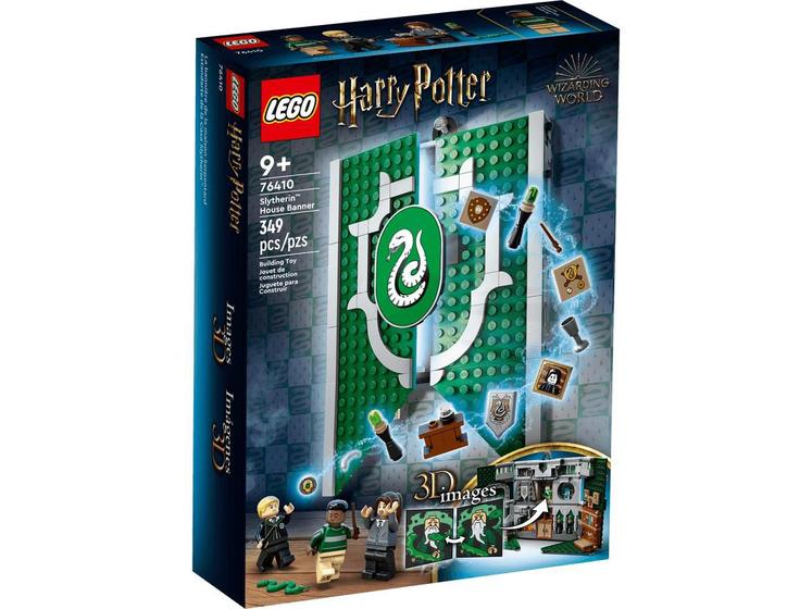 Imagem de Blocos de Montar - Harry Potter - Banner da Casa Sonserina - 76410 LEGO DO BRASIL