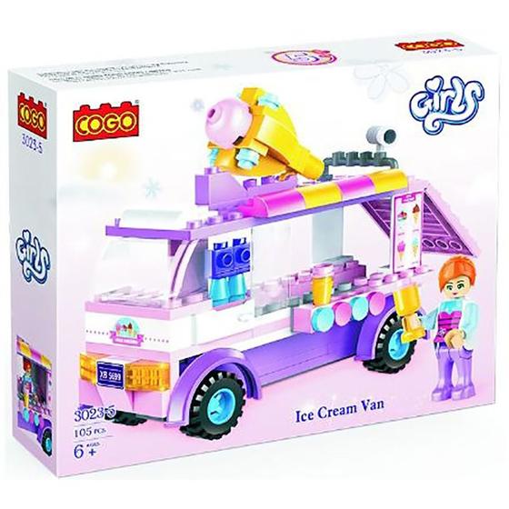 Imagem de Blocos de Montar Ice Cream Van 105pcs 3023-5 - Dorémi