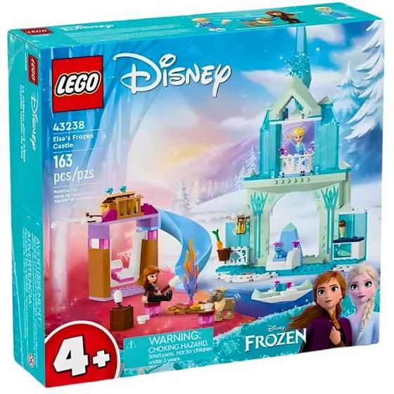 Imagem de Blocos De Montar Lego Disney Castelo Congelado Da Elsa 43238