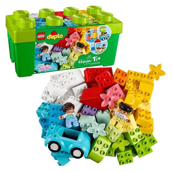 Imagem de Blocos De Montar Lego Duplo Caixa De Peças