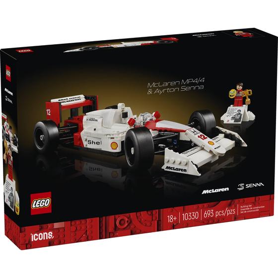 Imagem de Blocos de Montar - Lego MCLaren MP4 4 E Ayrton Senna LEGO