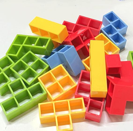 Imagem de Blocos de Montar para Crianças de 4 a 6 Anos - Brinquedo Educativo