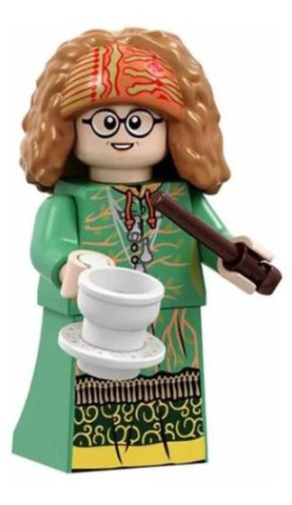 Imagem de Blocos De Montar Professora Trelawney Harry Potter