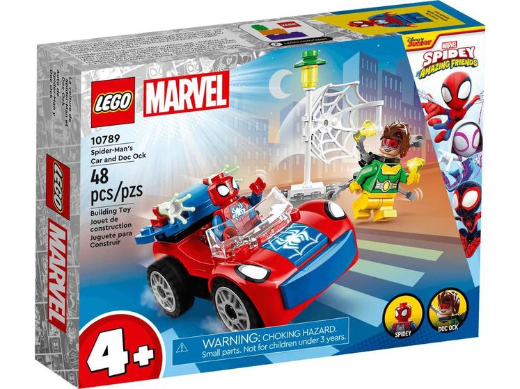 Imagem de Blocos de Montar - Super Heroes Marvel - O Carro do Homem-Aranha e Doc Ock - 10789 LEGO DO BRASIL