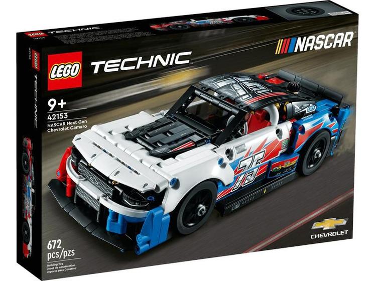 Imagem de Blocos de Montar - Technic - NASCAR Next Gen Chevrolet Camaro ZL1 - 42153 LEGO DO BRASIL