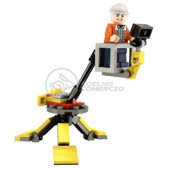 Imagem de Blocos De Montar Time De Construção Robô Compatível Com Lego