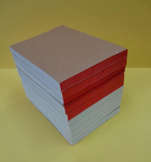 Imagem de Blocos de rascunho Tamanho 7x10 blocos com 100 folhas pacote 10 blocos