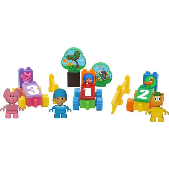 Imagem de Blocos Playset Corrida de carros do Pocoyo - Monte Líbano