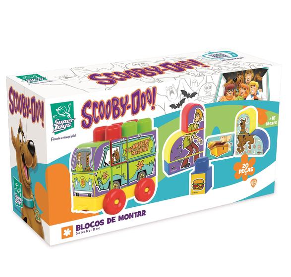 Imagem de Blocos Scooby Doo  De Montar 20 Pçs - Supertoys